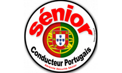 Autocollant (sticker):conducteur Sénior Portugais