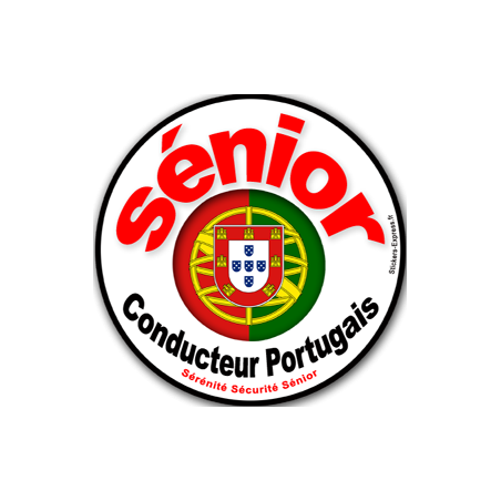 Autocollant (sticker):conducteur Sénior Portugais