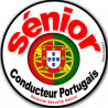 Autocollant (sticker):conducteur Sénior Portugais