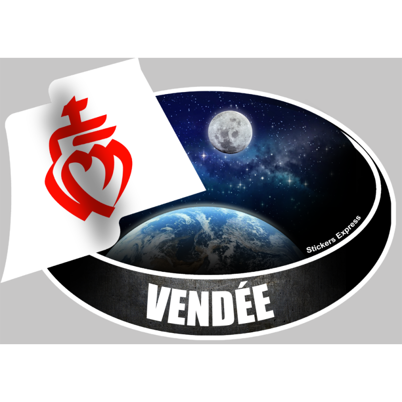 Vendée - 10X14cm - Sticker/autocollant