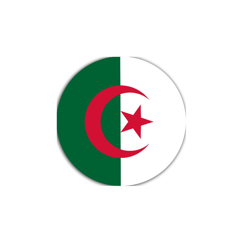 Algérie - 5cm - Sticker/autocollant