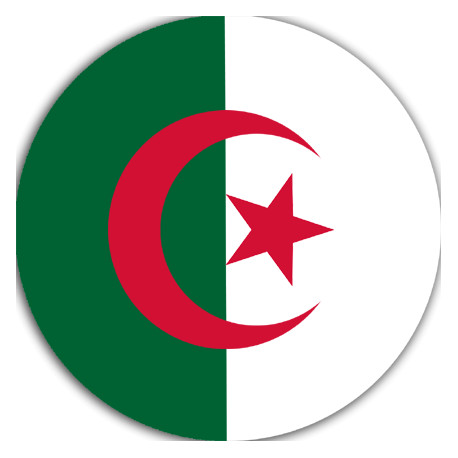Autocollant (sticker): Autocollant logo Algerie