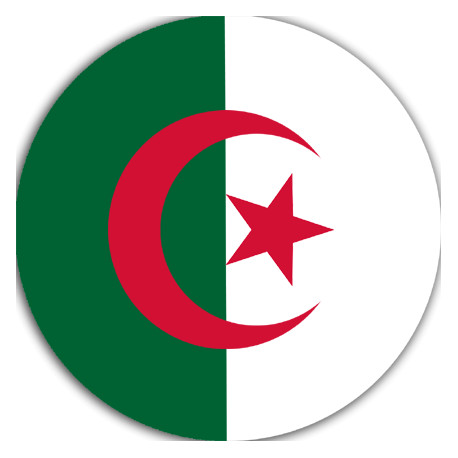 Algérie - 5cm - Autocollant(sticker)