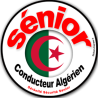 conducteur Sénior Algérien - 10cm - Sticker/autocollant