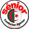 conducteur Sénior Algérien - 10cm - Autocollant(sticker)