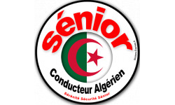 conducteur Sénior Algérien - 10cm - Autocollant(sticker)