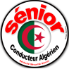 conducteur Sénior Algérien - 10cm - Sticker/autocollant