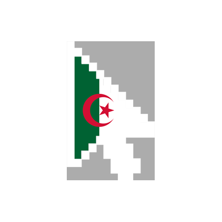 Autocollant (sticker): curseur fleche Algerienne