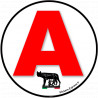 Autocollant (sticker): A Italie 2