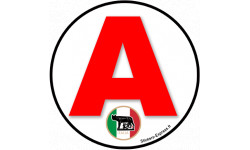 Autocollant (sticker): A Italie 4