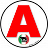 A Italie drapeau - 15cm - Autocollant(sticker)