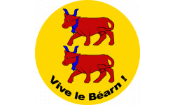 Autocollant (sticker): Vive le Béarn