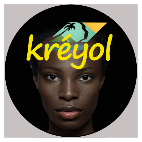 Créole-Kréyol guadeloupe - 5cm - Sticker/autocollant