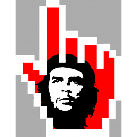 autocollant curseur main Cuba autocollant curseur main Cuba