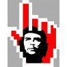 Autocollant (sticker): Curseur main Cuba