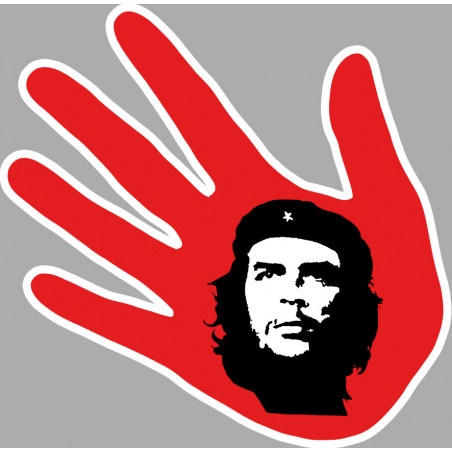Autocollant (sticker): Autocollant main Cuba